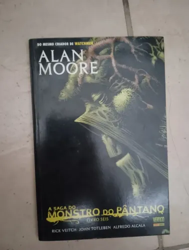 A Saga do Monstro do Pântano livro Seis