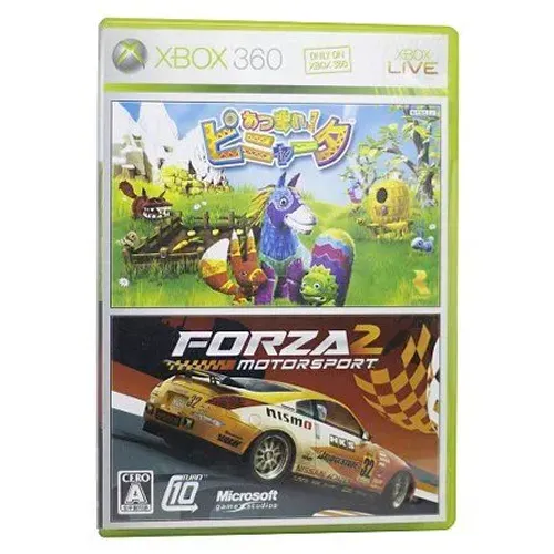 FORZA MOTORSPORT 2 + VIVA PINATA XBOX 360 JP