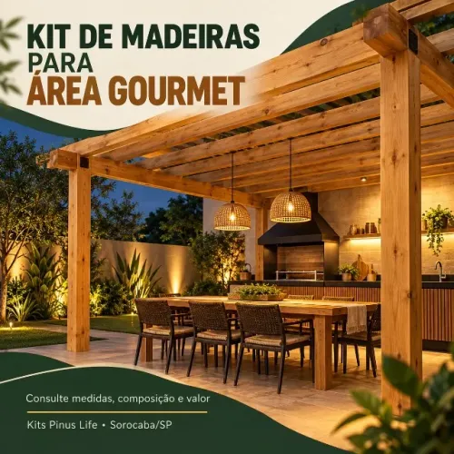 Kit para área gourmet