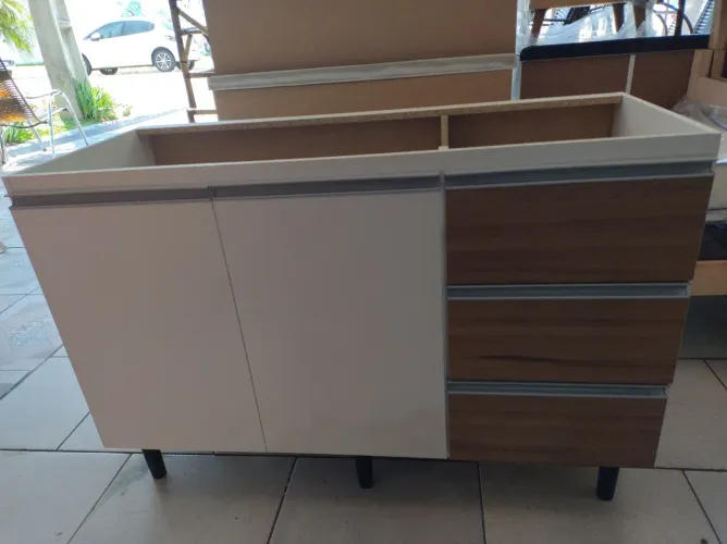 Balcão para pia 3 gavetas NOVOS