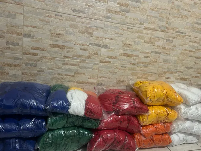 146 Forros para cadeiras plásticas (Malha)