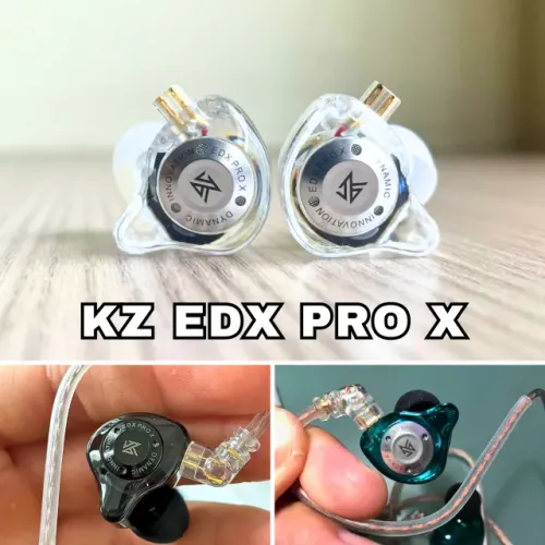 Fone KZ EDX PRO X Lançamento! - Retorno de Palco KZ Monitor de palco profissional