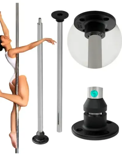 Pole Dance - Barra fixa e giratória Gaia Pole