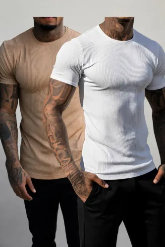 Camisa canelada mais PROCURADA