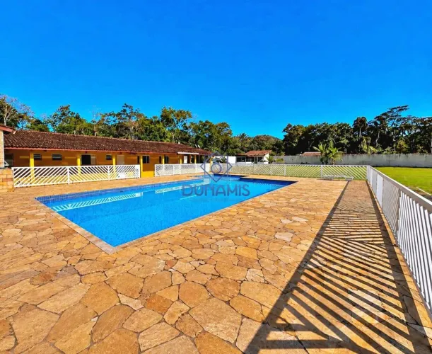 CHACARA À VENDA - MOBILIADA, PISCINA - CHURRASQUEIRA, FORNO A LENHA - CAMPO
