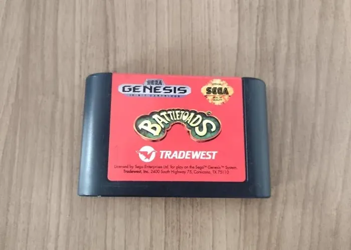 Battletoads - Cartucho Original Americano Para Mega Drive