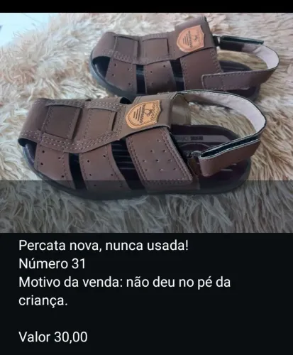 Artigos infantis, novos e seminovos.