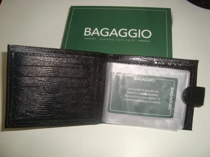 Carteira Bagaggio de couro