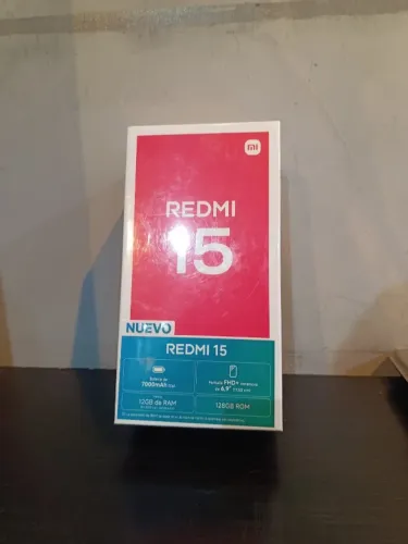 Redmi 15 128gb 6ram novo lacrado com garantia