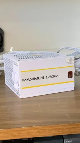 FONTE MAXIMUS 650W 80 PLUS