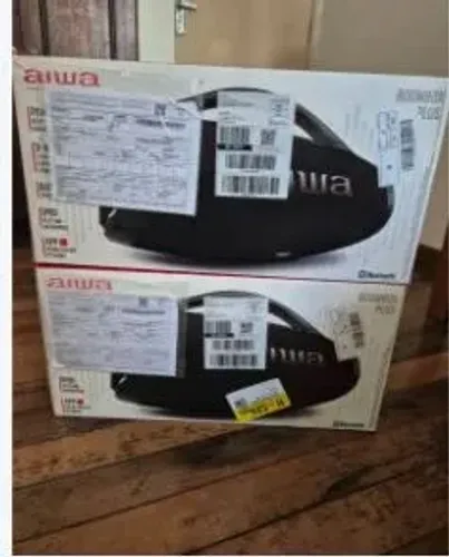 [**oferta**] boombox aiwa lacrada na caixa+garantia completa+nota fiscal!!!!
