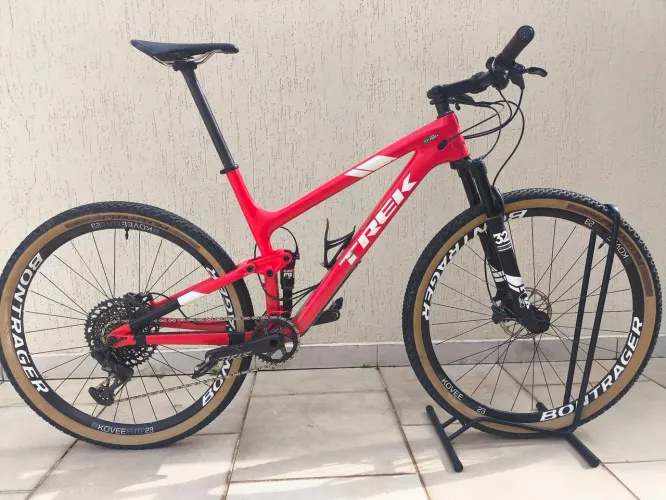 MTB Bike  Trek Full Top Fuel 9.8 GX 2018 - com NF pneus/corrente/discos/coroas  zerados