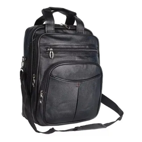 Mochila executiva em couro