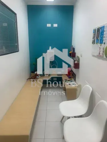 Sala comercial com recepção. 1 vaga