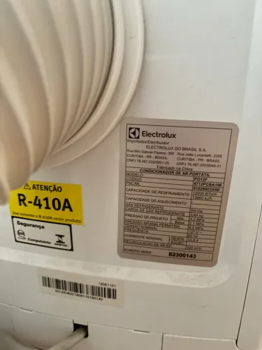 Ar Condicionado Portátil Electrolux PO12F