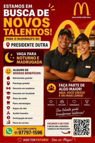 Vagas de emprego