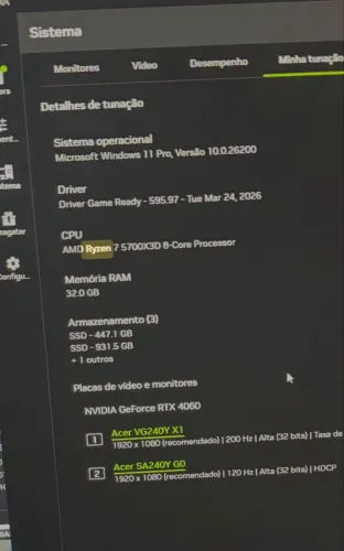 Ryzen 7 5700X3D | Troco em processador menor  + Volta