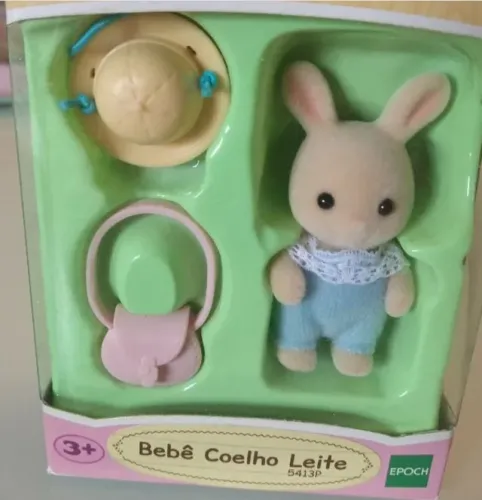 sylvanian family,- bebê coelho leite