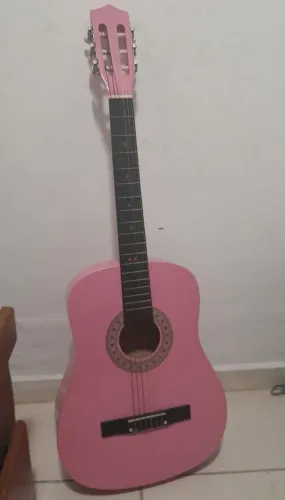 Violão Austin Kauthon Nylon Pink