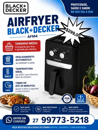 AIR BLACK DECKER AFM4