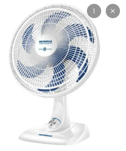 Ventilador Mondial 6 hélices 40 cm novo na caixa lacrada 110 volts