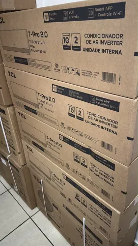 Ar condicionado TCL Tpro 2.0 12000 Btus inverter Wi-Fi novo