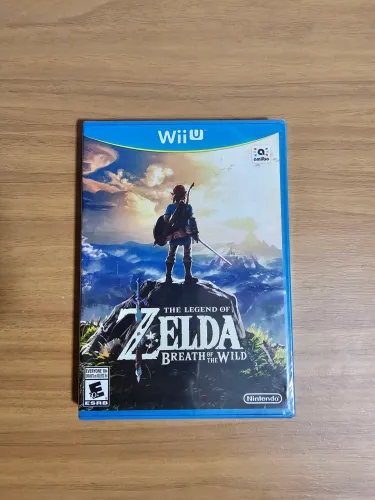 The Legend Of Zelda Breath Of Wild - Nintendo Wii U Lacrado