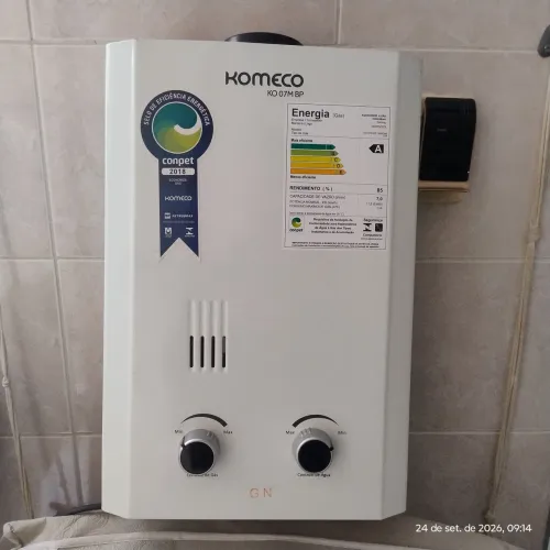 AQUECEDOR A GÁS GN 7,0L