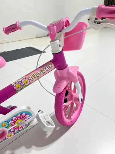Bicicleta Rosa Infantil