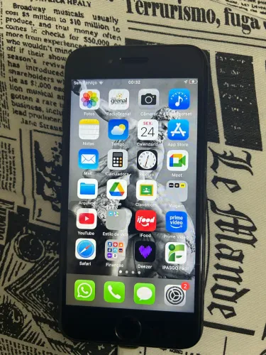 iPhone 7 Preto - Bateria 100% | Excelente Estado