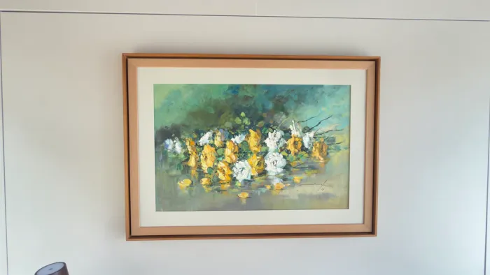 Óleo sobre tela do artista Diniz Domingos