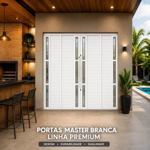 Porta Balcão 4 folhas 210x150 Lambril Master