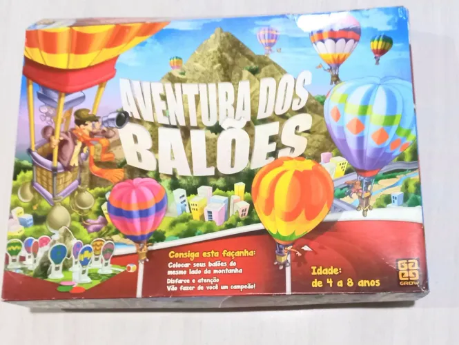 Aventura dos balões da Grow