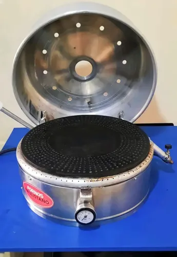 Forno de pizza a gás analógico