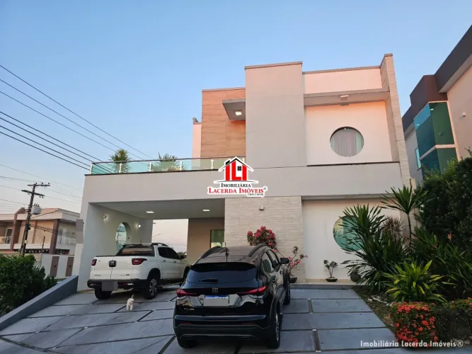 Casa de Esquina Residencial Passaredo, mobiliada com 4 suítes sendo uma com closet