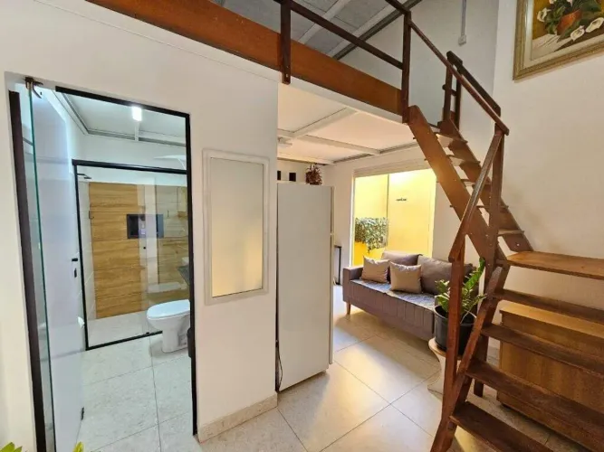 Kitnet com 1 dormitório para alugar, 9 m² por R$ 1.700,01/mês - Residencial Serra Verde - 
