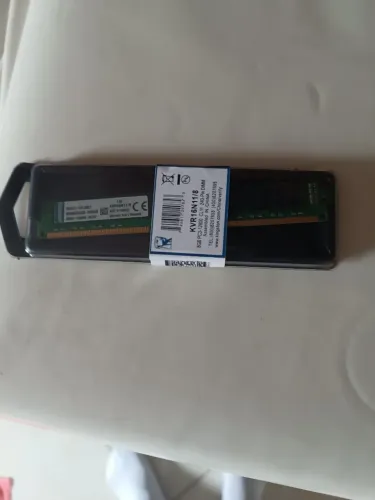 Memória 8GB DDR3 Kingston Nova !!! só foi aberto para testar a minha placa só aceita ddr4