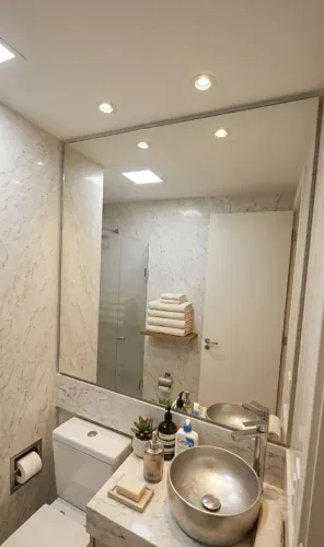 Vendo espelho bisotê 115L x 124A - Aceito oferta