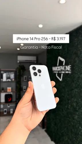 iPhone 14 Pro 256  - Loja Física - Nota fiscal 