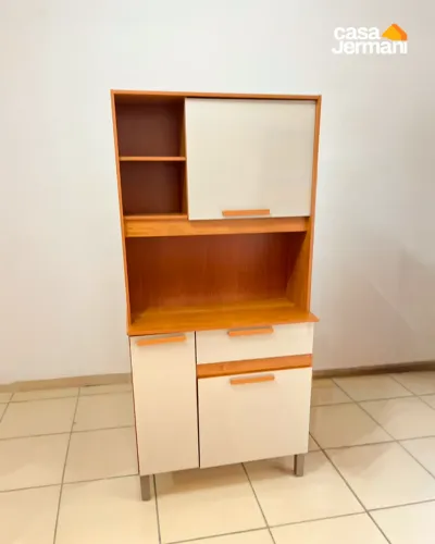 Armário de Cozinha 3 Portas 1 Gaveta Compacto - PRODUTO NOVO