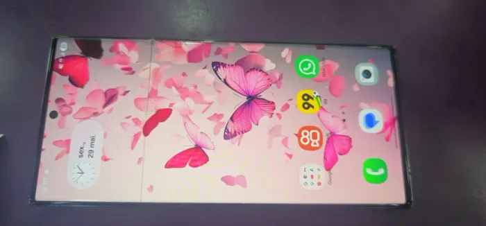 Samsung s 23 ultra com tela trincada