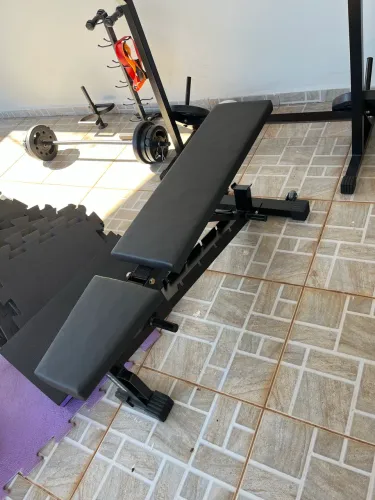 Banco musculação reclinável