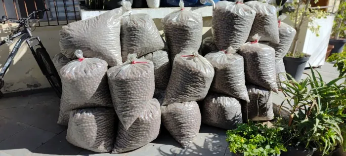 Vendo +/- 1,3 m3 de Argila expandida (28 Sacos de 50 LTS)