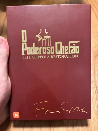 O Poderoso Chefão Trilogia DVD The Coppola Restoration ? 3 Filmes Remasterizados