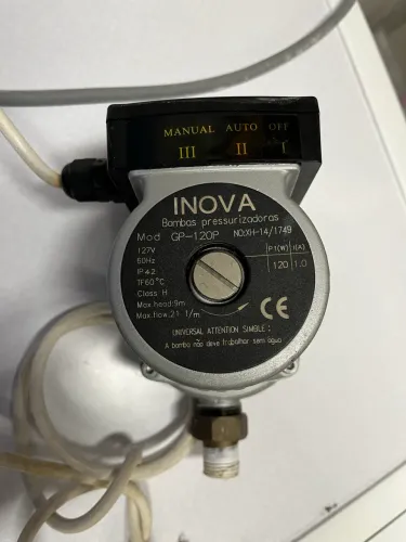 Pressurizador Inova Gp-120 Ppb Aumenta Pressão Água