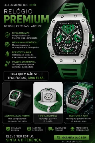 Relógio AXEL CHRONO: GREEN
