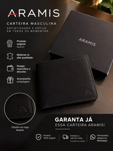 CARTEIRA ARAMIS ORIGINAL