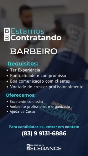 Vaga para barbeiro ?