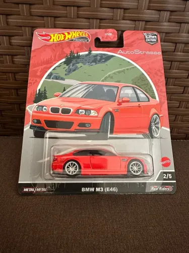 Hot Wheels BMW M3 E46 Vermelho (Premium)