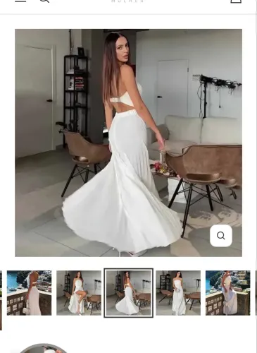 Vestido lindo branco